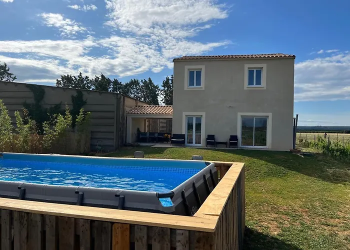 Vakantiehuis Le Galus Au Coeur De Nos Vignes Bio Meynes